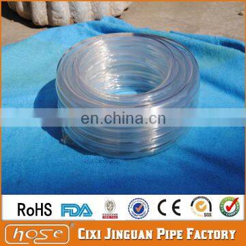Cixi Jinguan 1/2" Food Grade PVC Clear Tube for Titanium Evaporator Chiller Barrel