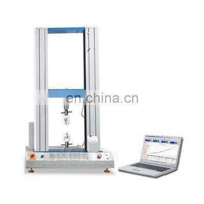 Electronic Computer Rubber Extensometer Universal Plastic Film Used pvc Tensile Testing Machine Price