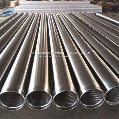 Downhole Wire Wrapped Screen Pipe