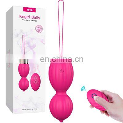 Multi speed Weight Ball 10 Vibration Kegel Ball for Pelvic Floor Strengthening and Bladder Control Sex Toy for Women Sex Shop