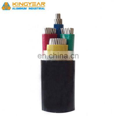 Low voltage copper conducotor 4x1c cu xlpe power cable 16mm