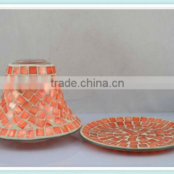 2014 new mosaic lamp candle shade for home decoration&wedding