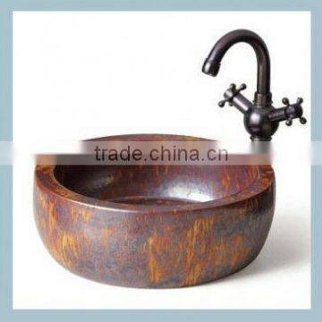 Foshan Oem&Odm Colorful hand painted ceramic triangle sink