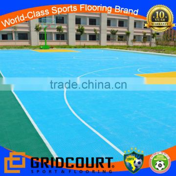2014 Gridcourt outdoor basketball plastic flooring