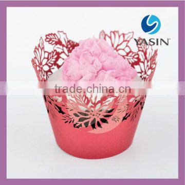 Hot Sell Beautiful Lace Cupcake Wrappers