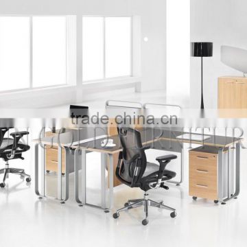 Factory Outlets Cheap 2 Person T Shape Office Staff Computer Desk(SZ-WS321)