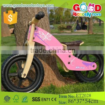 2015 New Products Handmade Childfren Bike Wholesale Wooden Bicycle