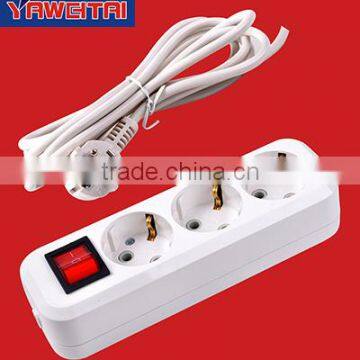 high quality group sockets 3 gang/greece extension socket