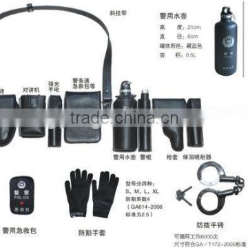 Modular POLICE Duty Gear - BLACK