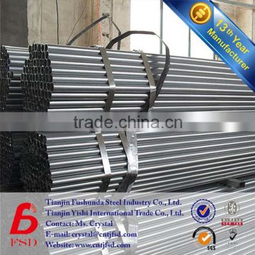 manufacture china galvanized gi scaffolding pipes & tubes for hot sale