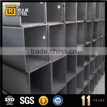 rectangular steel pipe/black rectangular tube,mild square rectangular steel tube