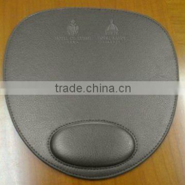 PU gel mouse pad/leather gel mouse pad
