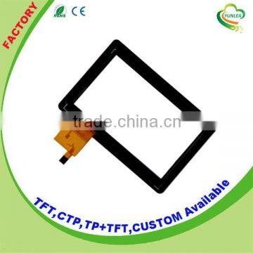 5 touch points Small 4.3" capacitive touch panel with FT5206 IC