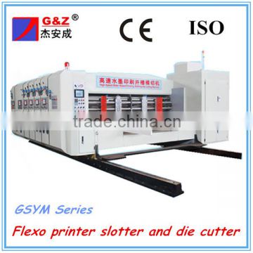 GSYM1224 CNC ink Flexo printer slotter and die cutter