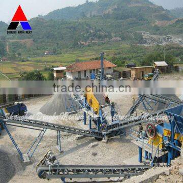 Stone Crusher Heavy Equipment Used for Road Construction and Building Sand