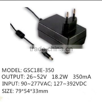 Mean Well GSC18E-350mA Single Output LED Power Supply