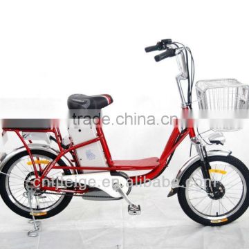 beautiful electric scooter 16" pedals assisted electric bike