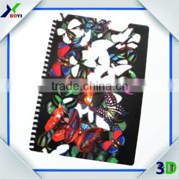 High Definition 3D Lenticular Notebook by China Factory