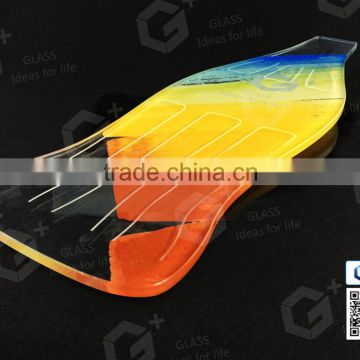 Ceramic digital printing glass ( laminated glass, Tempered Glass, Hollow Glass, Anti-Fire Glass,Hot Bending Glas)
