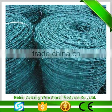 Marketing plan new product pvc coated barbed wire price per roll