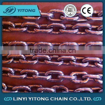 Straight DIN5685A/C Hot Dip Galvanized Stainless Steel Link Chain
