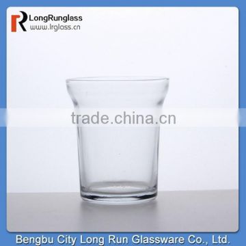 LongRun 167ml hot new products for 2015 houseware transparent candle glass container holder wholesales