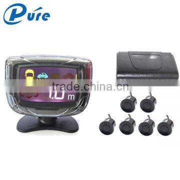 6 Sensor Radar Detector Ultrasonic Sensor Type Parking Sensor LED Parking Sensor