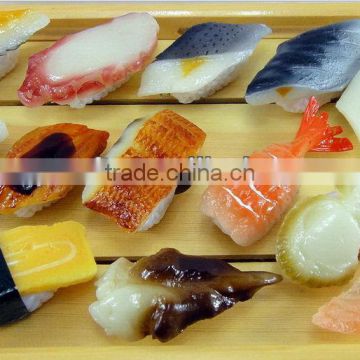 3D mixed design of Sushi fridge magnet/Fake Sushi food/Fake food props for promotion sales