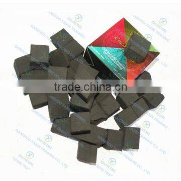 Cubic of 4 sides shisha malaysia charcoal briquette