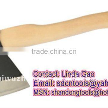 OEM orders high quality drop-forged hand tools hatchet with birch wooden handle
