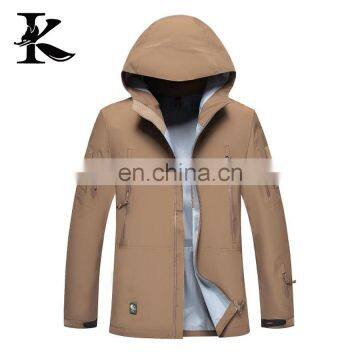 Hard Shell Rain Jacket All Seam Seal Waterproof Coat