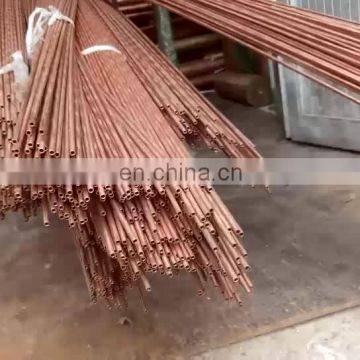 Bare solid copper aluminum bimetal bus bar / copper ground bar China Supplier