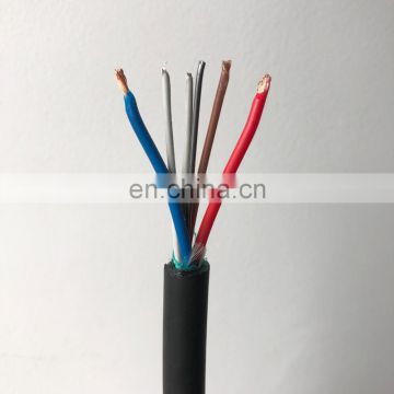 photoelectric composite fiber optic cable with power wire for communication and electricity transport
