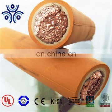 Single core 35 sq.mm copper conductor rubber cable for welding machine, highly flexible welding cable