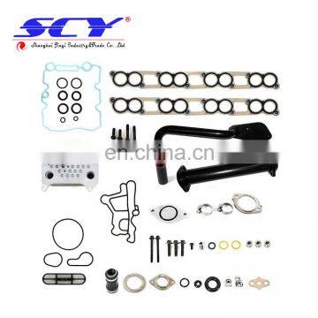 2006 EGR Delete Kit & Oil Cooler Kit Gaskets Suitable for Ford 6.0L Diesel Upgraded High Flow