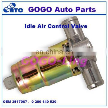 Idle Air Control Valve for Volvo 740 OEM 3517067 ,0 280 140 520 ,0280140520