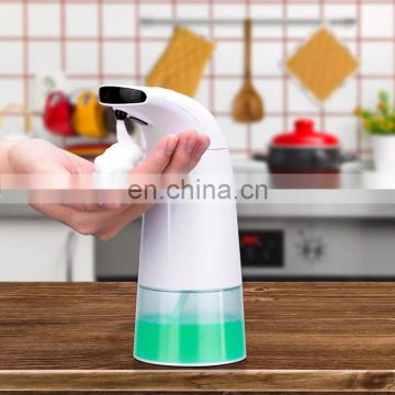 In Stock Intelligent 250ml Liquid Soap Dispenser Automatic Contactless Induction Foam Infrared Sensor Hand Washing Device
