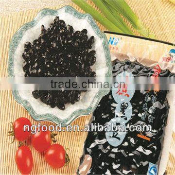 peeled cooked canned black beans in pouch