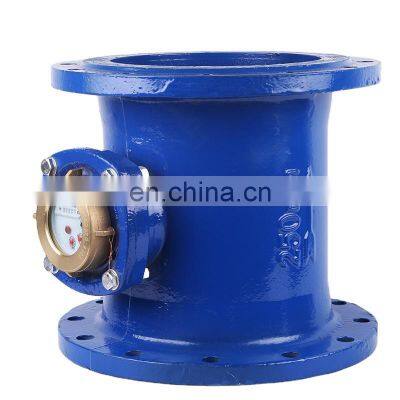 Electromagnetic battery operated flowmeter water meter with Rs485