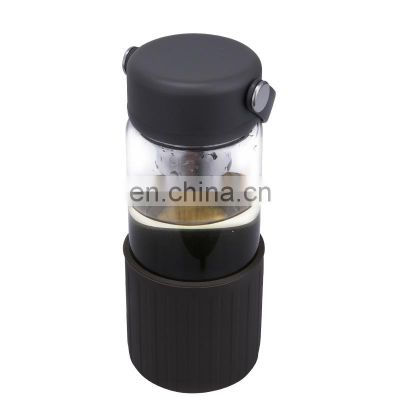 2021 Gint Summer  BPA free bottle with holder food grade customized new product 500ml  water bottle with tea filter