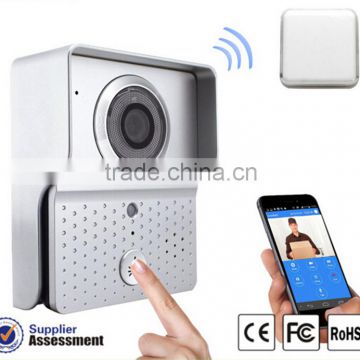 NEW Wireless WiFi Video Door Phone Intercom IP Camera Kit with Wireless Indoor Sound Bell Support Android IOS Devices