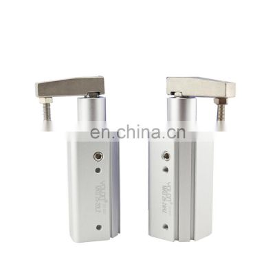 Fast Delivery Time Stable Performance Double Acting Aluminum Cheap Rotary Clamping Pneumatic Cylinder