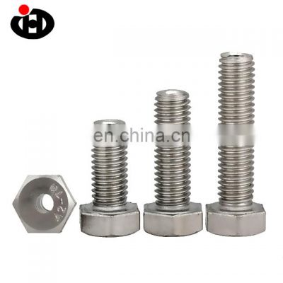 Hot sale Coarse Thread Hex Stainless Steel Hollow Bolt