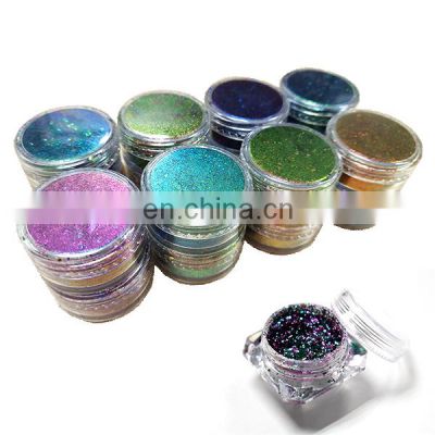 Sephcare cosmetic grade color shift glitter chromaflakes chameleon glitter