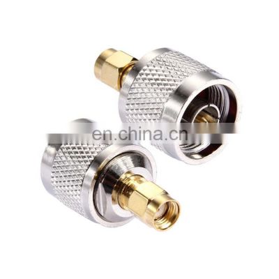 N Connectors Male to SMA plug Rf Coaxial Connector 50 ohm adapter RP