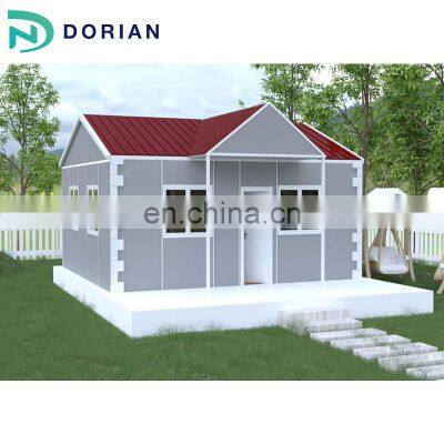 Light Metal Structure Prefab Houses Portable Garden Shed