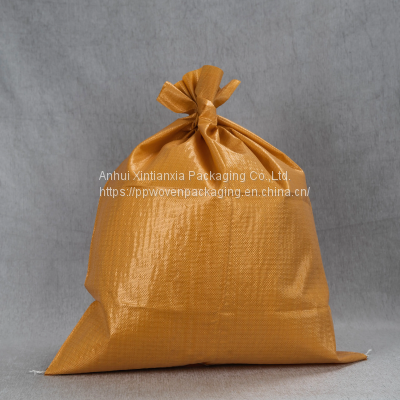 25Kg 50kg Silver Rice PP Woven Bag With bopp Lamination rice bag 100kg