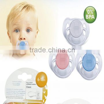 high quality LFGB silicone fun Pacifiers from USA baby products