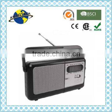 Fashionable Design AC DC AM FM LW Analogue Portable Radio