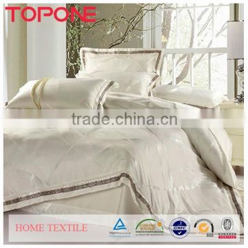 Elegant new design top quality cheap indian silk bedding